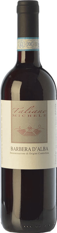 Envio grátis | Vinho tinto Taliano Michele D.O.C. Barbera d'Alba Piemonte Itália Barbera 75 cl