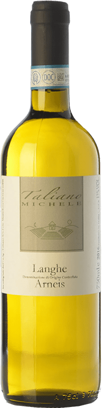 Бесплатная доставка | Белое вино Taliano Michele D.O.C. Langhe Пьемонте Италия Arneis — Арнеис 75 cl