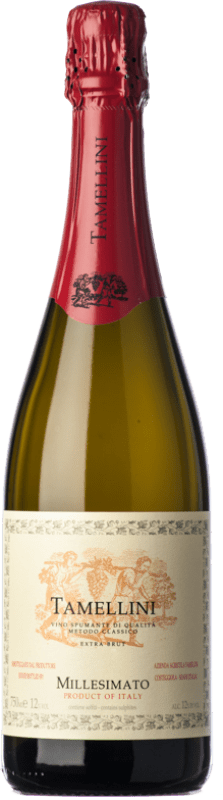 Envoi gratuit | Blanc mousseux Tamellini Extra- Brut D.O.C. Soave Vénétie Italie Garganega 75 cl