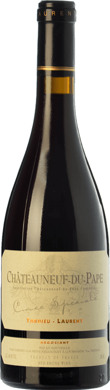 93,95 € | Красное вино Tardieu-Laurent Cuvée Spéciale Резерв A.O.C. Châteauneuf-du-Pape Рона Франция Grenache 75 cl