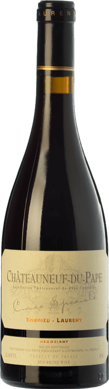 114,95 € Kostenloser Versand | Rotwein Tardieu-Laurent Cuvée, Spezial Reserve — Gereift A.O.C. Châteauneuf-du-Pape