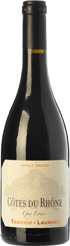 Envio grátis | Vinho Tinto Tardieu-Laurent Guy Louis Crianza A.O.C. Côtes du Rhône Rhône França Syrah, Garnacha — Grenache 75 cl