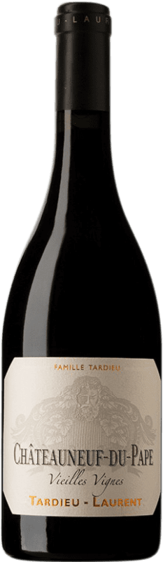 85,95 € | Vinho tinto Tardieu-Laurent Vieilles Vignes Reserva A.O.C. Châteauneuf-du-Pape Rhône França Syrah, Grenache, Mourvèdre 75 cl