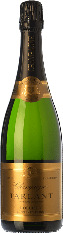 39,95 € Envoi gratuit | Vin Mousseux Blanc Tarlant Tradition Brut Réserve A.O.C. Champagne