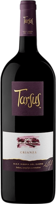 37,95 € Kostenloser Versand | Rotwein Tarsus Quinta Crianza — Kurze Fassreifung D.O. Ribera del Duero Magnumflasche 1,5 L