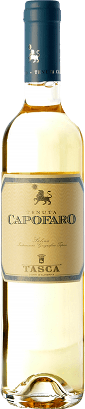 63,95 € Free Shipping | White wine Tasca d'Almerita Malvasia Capofaro I.G.T. Salina Medium Bottle 50 cl