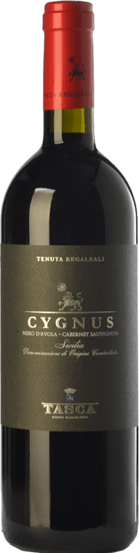 17,95 € | 红酒 Tasca Conti d'Almerita Cygnus I.G.T. Terre Siciliane 西西里岛 意大利 Cabernet Sauvignon, Nero d'Avola 75 cl
