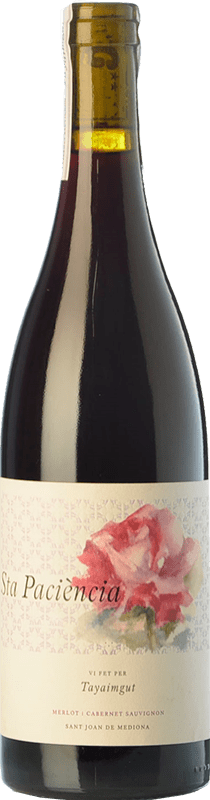 23,95 € | Red wine Tayaimgut Santa Paciència Aged D.O. Penedès Catalonia Spain Merlot, Cabernet Sauvignon Bottle 75 cl