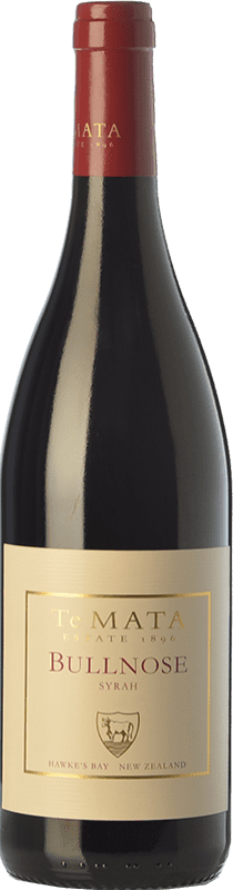 64,95 € Kostenloser Versand | Rotwein Te Mata Bullnose Crianza — Kurze Fassreifung I.G. Hawkes Bay