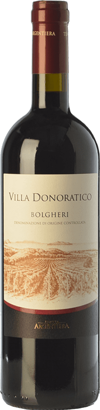 25,95 € | Red wine Tenuta Argentiera Villa Donoratico D.O.C. Bolgheri Tuscany Italy Merlot, Syrah, Cabernet Sauvignon, Cabernet Franc, Petit Verdot Bottle 75 cl
