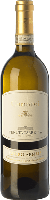 19,95 € | Белое вино Tenuta Carretta Canorei D.O.C.G. Roero Пьемонте Италия Arneis 75 cl