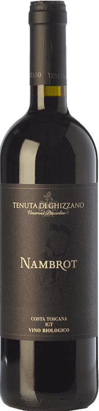 55,95 € | Red wine Tenuta di Ghizzano Nambrot I.G.T. Toscana Tuscany Italy Merlot, Cabernet Sauvignon, Petit Verdot Bottle 75 cl