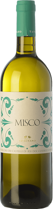 18,95 € Бесплатная доставка | Белое вино Tavignano Classico Superiore Misco D.O.C. Verdicchio dei Castelli di Jesi