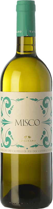 18,95 € | Vino bianco Tavignano Classico Superiore Misco D.O.C. Verdicchio dei Castelli di Jesi Marche Italia Verdicchio 75 cl
