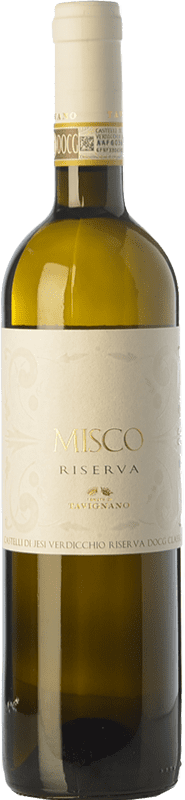 27,95 € | 白酒 Tavignano Misco 预订 D.O.C.G. Castelli di Jesi Verdicchio Riserva 马尔凯 意大利 Verdicchio 75 cl