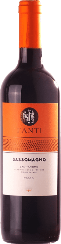 7,95 € | Red wine Vignaiolo Tenuta Fanti Sassomagno D.O.C. Sant'Antimo Tuscany Italy Merlot, Syrah, Cabernet Sauvignon, Sangiovese Bottle 75 cl