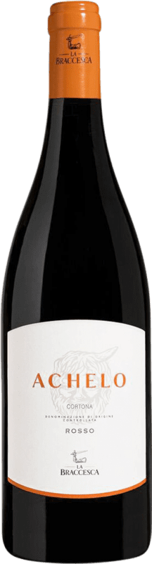 29,95 € Spedizione Gratuita | Vino Rosso La Braccesca Achelo D.O.C. Cortona