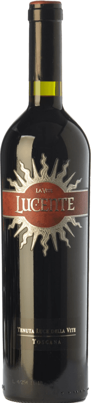 28,95 € Free Shipping | Red wine Luce della Vite Lucente I.G.T. Toscana Tuscany Italy Merlot, Sangiovese Bottle 75 cl