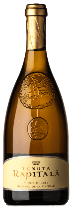 34,95 € Free Shipping | White wine Rapitalà Grand Cru I.G.T. Terre Siciliane Sicily Italy Chardonnay Bottle 75 cl