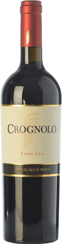 29,95 € Envio grátis | Vinho tinto Tenuta Sette Ponti Crognolo I.G.T. Toscana