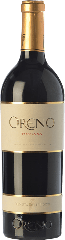 114,95 € | Rotwein Tenuta Sette Ponti Oreno I.G.T. Toscana Toskana Italien Merlot, Cabernet Sauvignon, Petit Verdot 75 cl