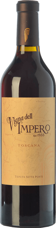 75,95 € | Red wine Tenuta Sette Ponti Vigna dell'Impero I.G.T. Toscana Tuscany Italy Sangiovese Bottle 75 cl