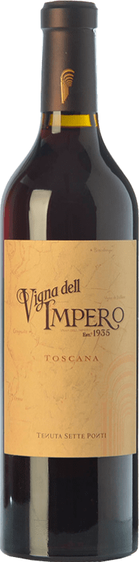 86,95 € | Rotwein Tenuta Sette Ponti Vigna dell'Impero I.G.T. Toscana Toskana Italien Sangiovese 75 cl