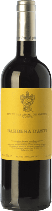 16,95 € Free Shipping | Red wine Cisa Asinari Marchesi di Grésy D.O.C. Barbera d'Asti Piemonte Italy Barbera Bottle 75 cl