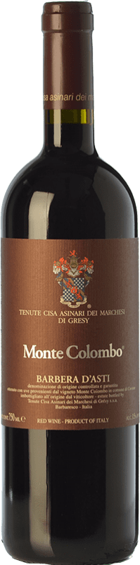 24,95 € | Red wine Cisa Asinari Marchesi di Grésy Asti Monte Colombo D.O.C. Barbera d'Asti Piemonte Italy Barbera Bottle 75 cl