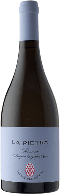 45,95 € | White wine Cabreo La Pietra I.G.T. Toscana Tuscany Italy Chardonnay Bottle 75 cl