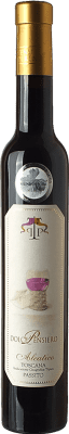 32,95 € | Сладкое вино Tenute Perini Dolcepensiero Passito I.G.T. Toscana Тоскана Италия Aleático Половина бутылки 37 cl