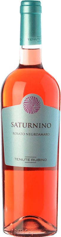 Kostenloser Versand | Rosé-Wein Tenute Rubino Saturnino I.G.T. Salento Kampanien Italien Negroamaro 75 cl