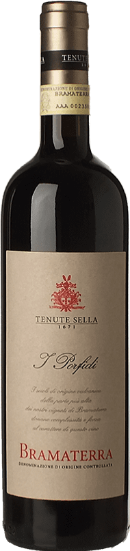 47,95 € | Красное вино Tenute Sella I Porfidi D.O.C. Bramaterra Пьемонте Италия Nebbiolo — Неббиоло, Croatina — Кроатина, Vespolina — Весполина 75 cl