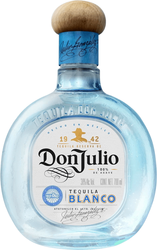 58,95 € Free Shipping | Tequila Don Julio Blanco Jalisco Mexico Bottle 70 cl