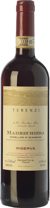 29,95 € | Red wine Terenzi Riserva Madrechiesa Reserve D.O.C.G. Morellino di Scansano Tuscany Italy Sangiovese Bottle 75 cl