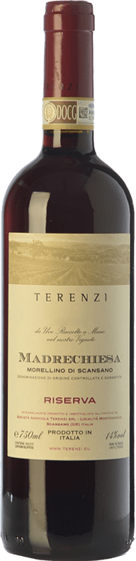 26,95 € Spedizione Gratuita | Vino rosso Terenzi Madrechiesa Riserva D.O.C.G. Morellino di Scansano