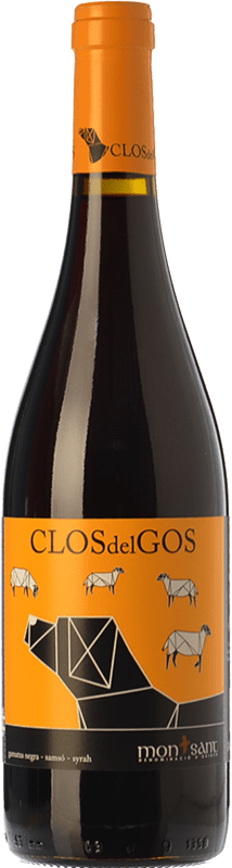 10,95 € | Red wine Terra i Vins Clos del Gos Young D.O. Montsant Catalonia Spain Syrah, Grenache, Carignan Bottle 75 cl