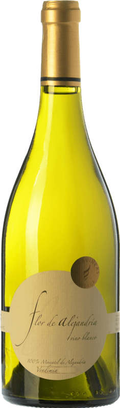 9,95 € | Vinho branco Terra Vineas Flor de Alejandría Crianza D.O. Valencia Comunidade Valenciana Espanha Mascate de Alexandria 75 cl