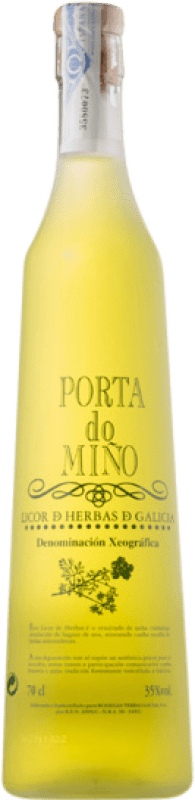 24,95 € Envio grátis | Licor de ervas Terras Gauda Porta do Miño D.O. Orujo de Galicia