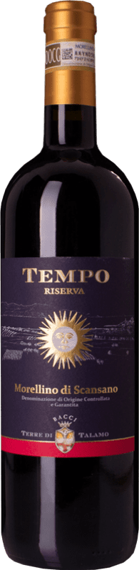 17,95 € | Красное вино Terre di Talamo Tempo Резерв D.O.C.G. Morellino di Scansano Тоскана Италия Sangiovese 75 cl