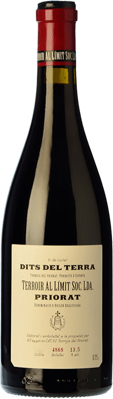 Free Shipping | Red wine Terroir al Límit Dits del Terra Reserve D.O.Ca. Priorat Catalonia Spain Carignan 75 cl