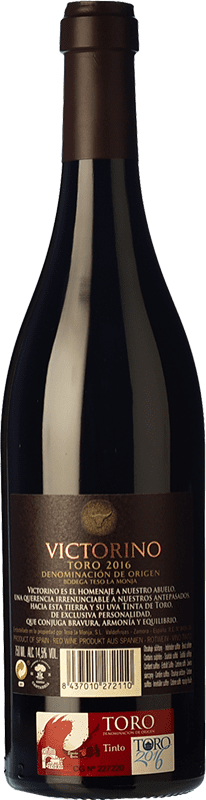 119,95 € | Red wine Teso La Monja Victorino Crianza D.O. Toro Castilla y León Spain Tinta de Toro Magnum Bottle 1,5 L