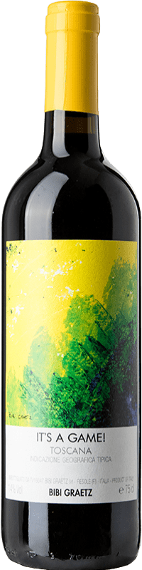 15,95 € | Red wine Bibi Graetz It's a Game I.G.T. Toscana Tuscany Italy Merlot, Syrah, Cabernet Franc Bottle 75 cl