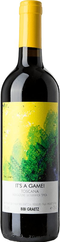 18,95 € | 红酒 Bibi Graetz It's a Game I.G.T. Toscana 托斯卡纳 意大利 Merlot, Syrah, Cabernet Franc 75 cl