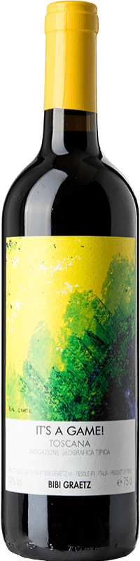 18,95 € | Красное вино Bibi Graetz It's a Game I.G.T. Toscana Тоскана Италия Merlot — Мерло, Syrah — Сира, Cabernet Franc — Каберне Фран 75 cl