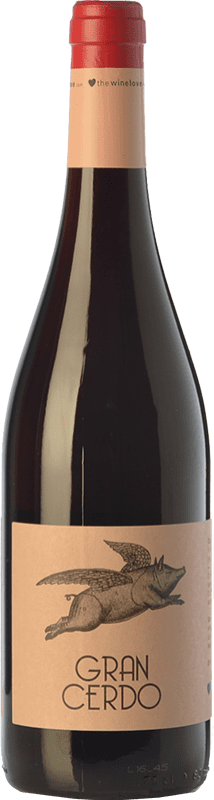 Бесплатная доставка | Красное вино Wine Love Gran Cerdo Молодой Испания Tempranillo, Graciano 75 cl