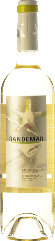 11,95 € | White wine Tianna Negre Randemar Blanc D.O. Binissalem Balearic Islands Spain Muscat, Chardonnay, Pensal White Bottle 75 cl