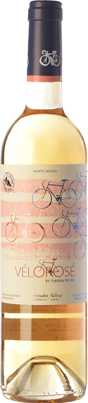 12,95 € | Rosé wine Tianna Negre Vélorosé D.O. Binissalem Balearic Islands Spain Mantonegro Bottle 75 cl