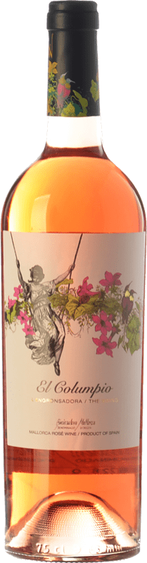 14,95 € | Vin rose Tianna Negre Ses Nines El Columpio Rosat D.O. Binissalem Îles Baléares Espagne Syrah, Mantonegro 75 cl
