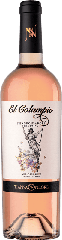 12,95 € | Vin rose Tianna Negre Ses Nines El Columpio Rosat D.O. Binissalem Îles Baléares Espagne Syrah, Mantonegro 75 cl